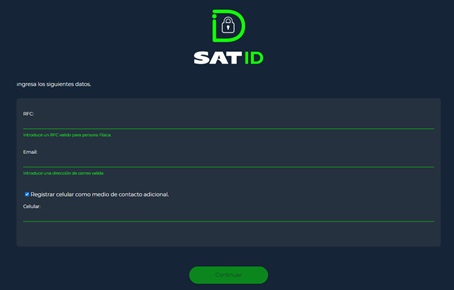 generar mi contraseña sat