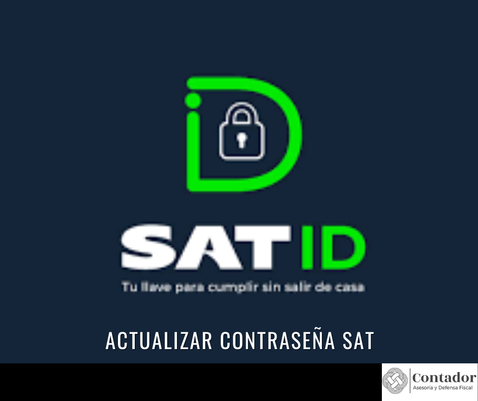 actualizar contraseña sat