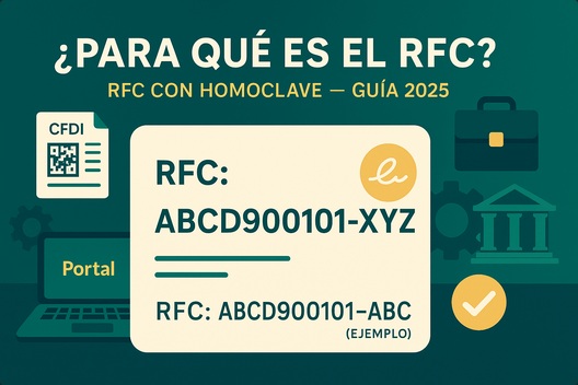 Para qué es el RFC en México